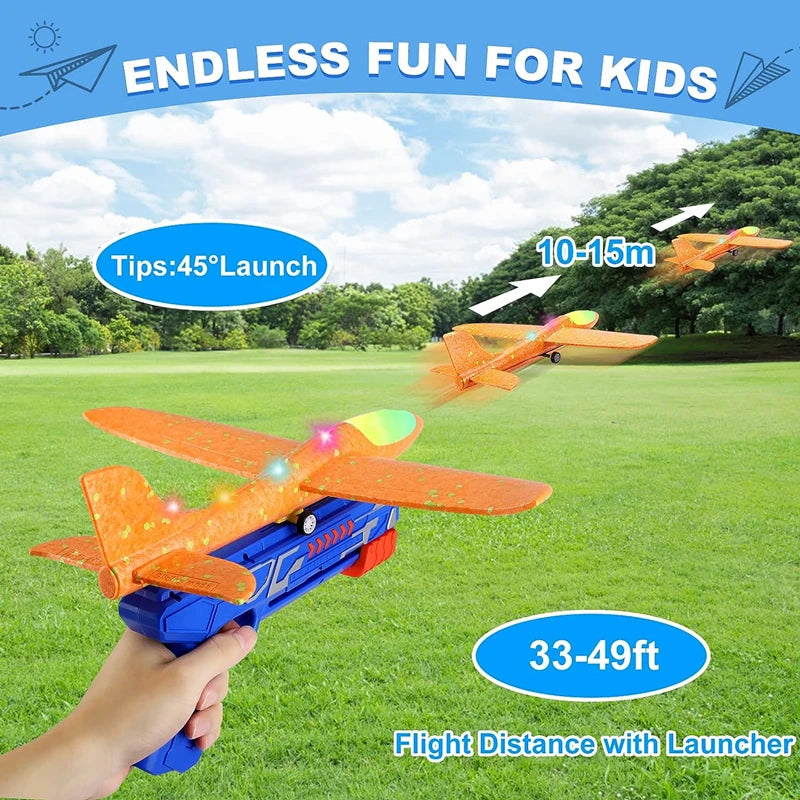 Airplane Catapult Launcher Toy